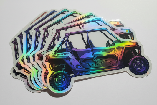 HOLOGRAPHIC VINYL STICKERS